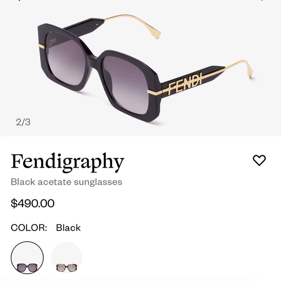 Authentic Fendi Frames - Picture 5 of 5